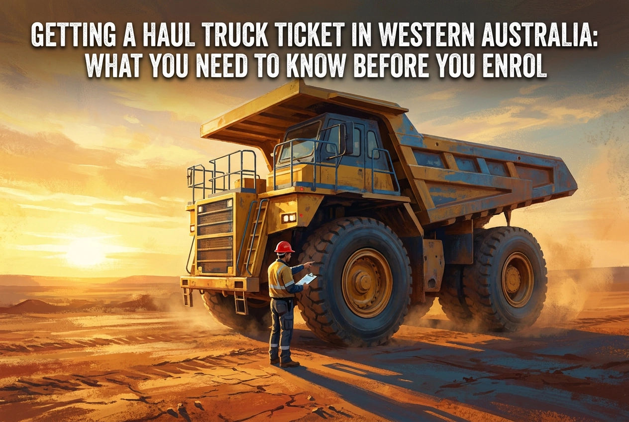 Getting a Haul Truck Ticket in Western Australia: What You Need to Know Before You Enrol