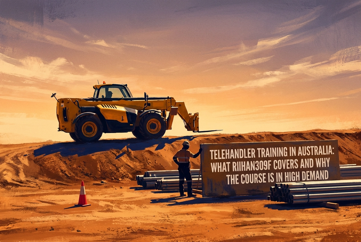 Telehandler Training in Australia: What RIIHAN309F Covers and Why the Course Is in High Demand