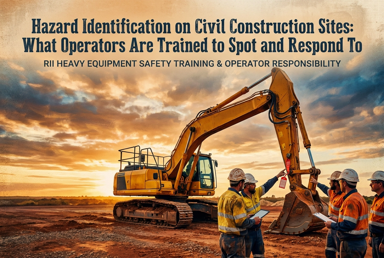 Hazard Identification on Civil Construction Sites: What Operators Are Trained to Spot and Respond To