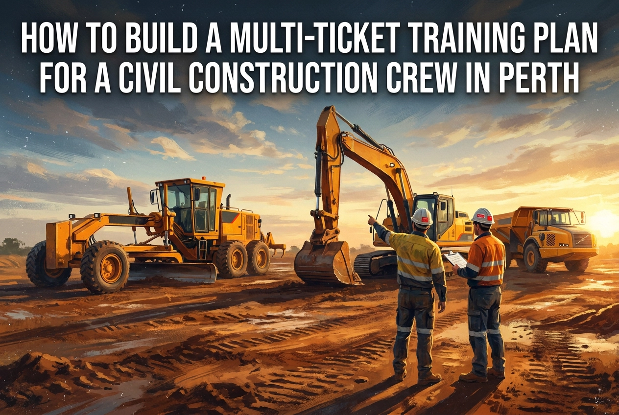 How to Build a Multi-Ticket Training Plan for a Civil Construction Crew in Perth